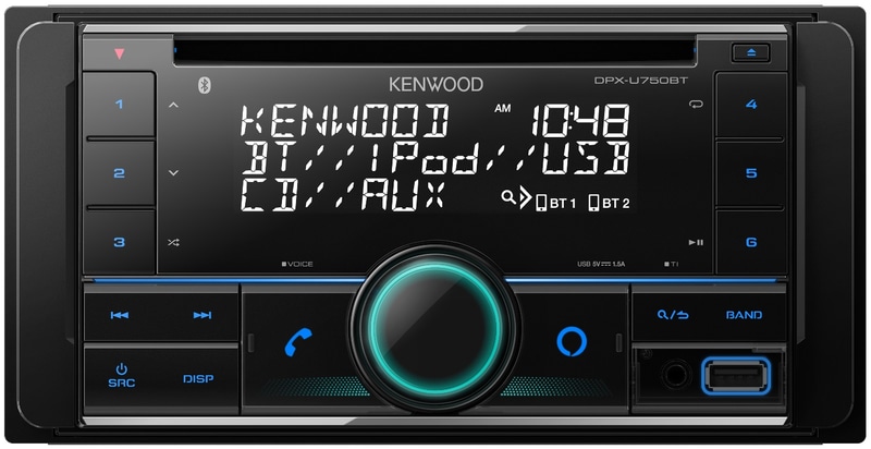 CD/USB/iPod/Bluetooth 2DINレシーバー「DPX-U750BT」