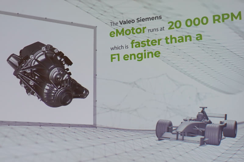 2万回転/分を実現するeモーター