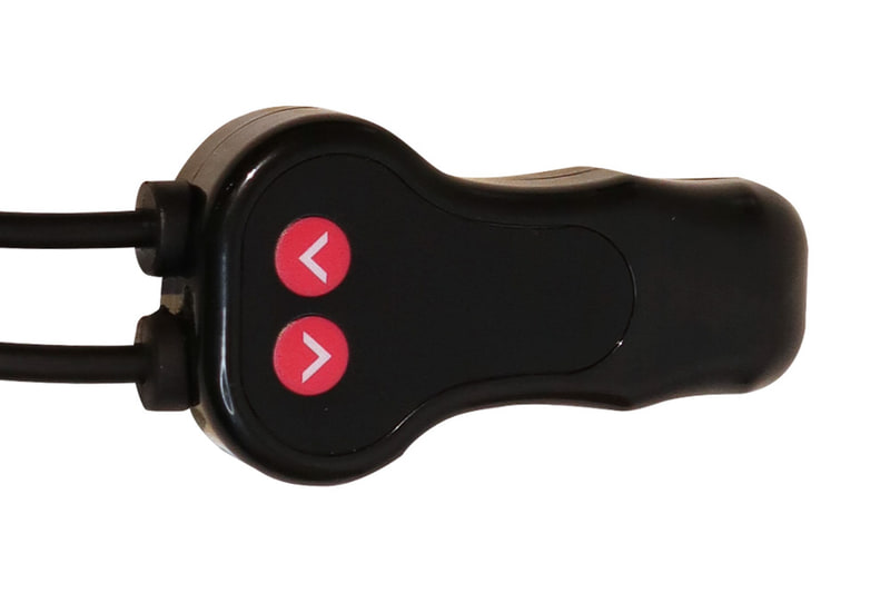 リモコンのボタンを押すだけの簡単操作。昇降は約1分で完了