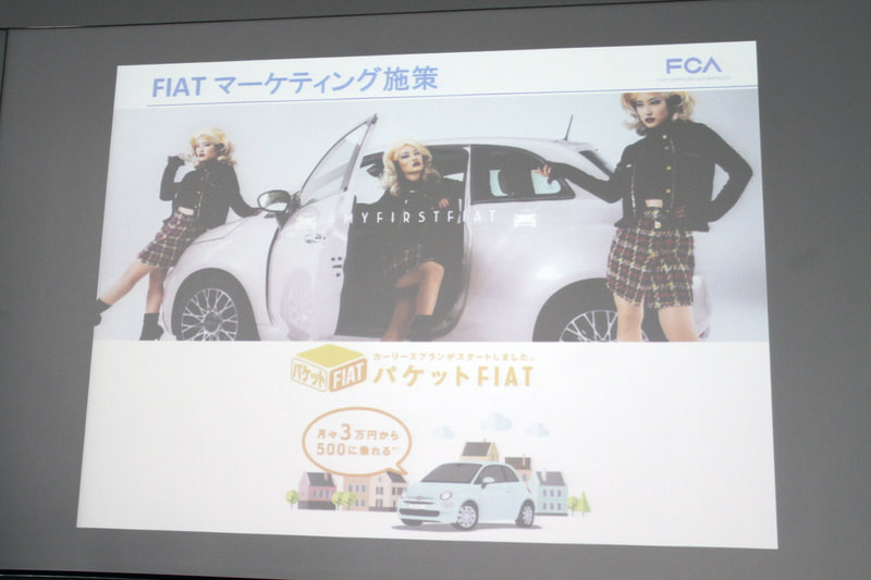 フィアットブランドのマーケティング施策について