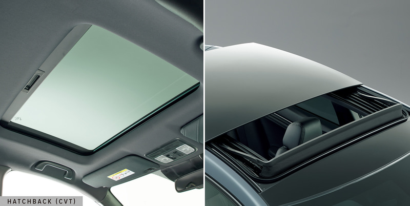 「トップロードサンルーフ」をシビック ハッチバックにオプション設定