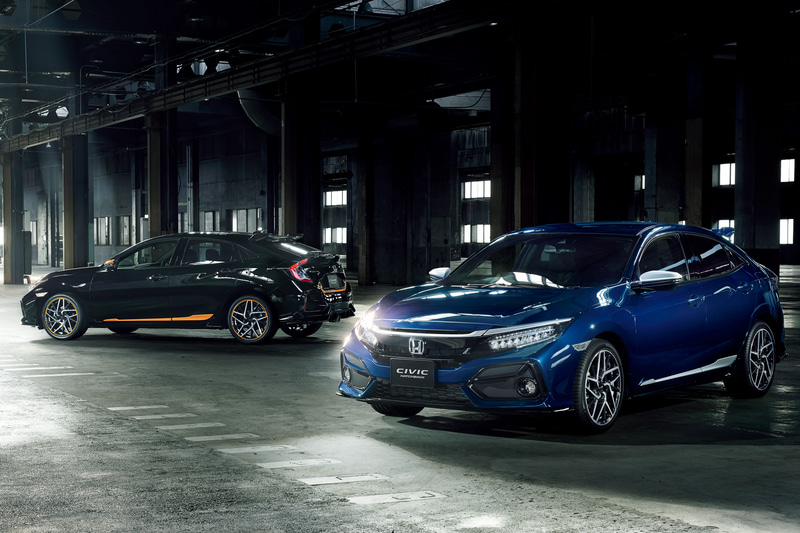 1月23日に一部改良して発売される「シビック セダン」「シビック ハッチバック」の純正アクセサリー装着車