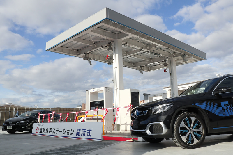 1月16日に開所した「豊洲水素ステーション」