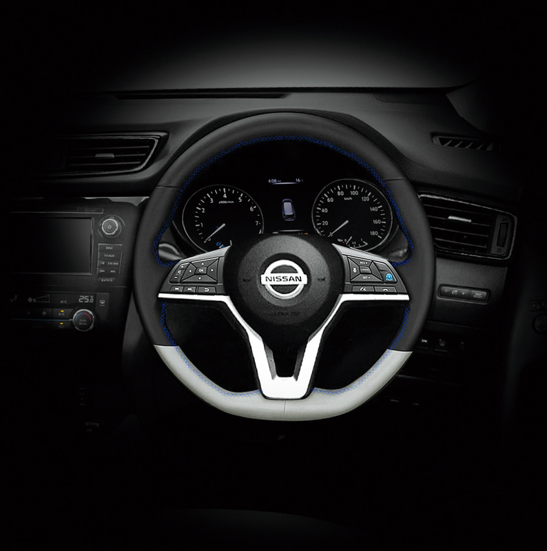 ステアリング仕様変更