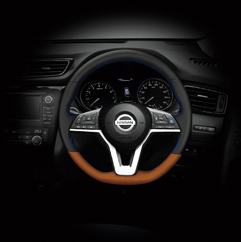 ステアリング仕様変更