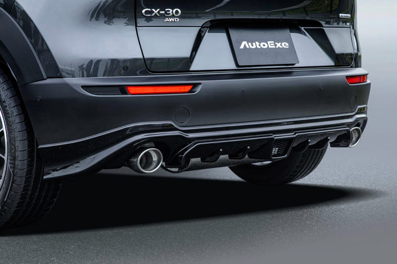 リアアンダースポイラー。価格は7万2000円（税別）