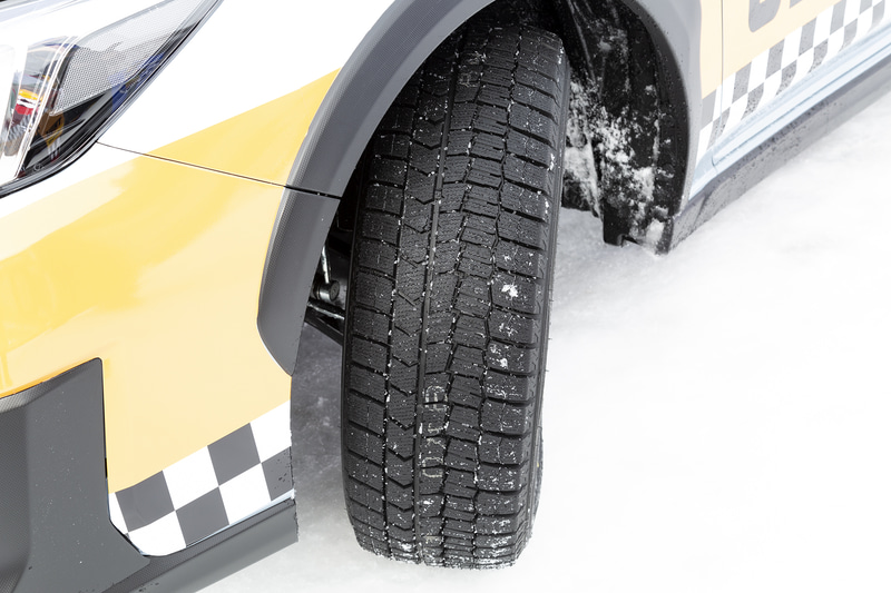 タイヤはダンロップ「WINTER MAXX 02」