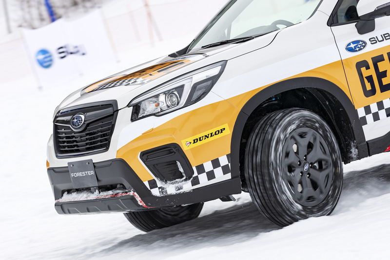 デコボコ路面での走破性の高さが目立っていたフォレスター