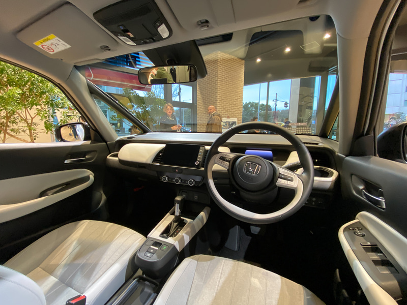 新型フィットのHOME（ホーム）