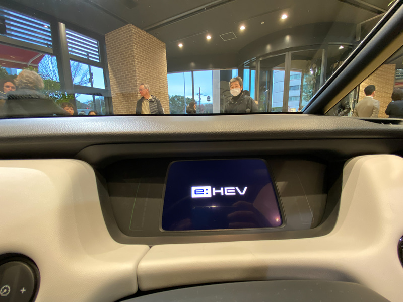 新型フィットのHOME（ホーム）