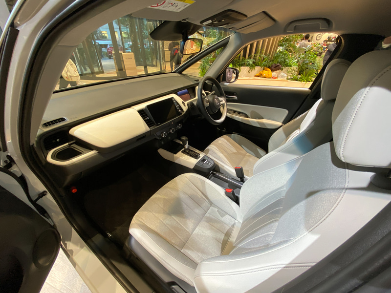 新型フィットのHOME（ホーム）