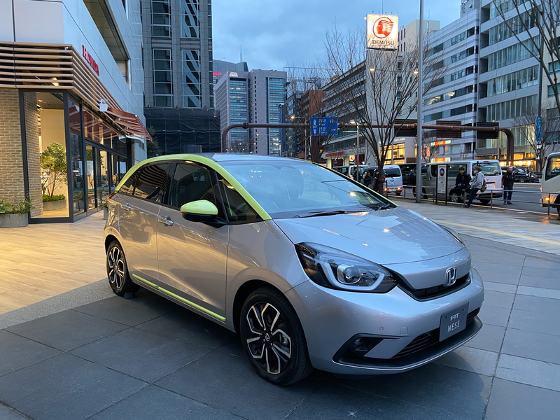 新型フィットの「ネス」