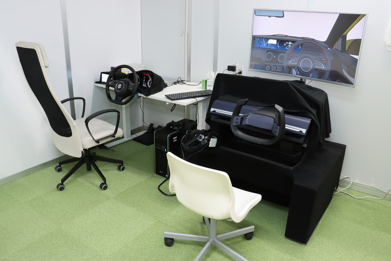 ゴーグル型VRのデモ機