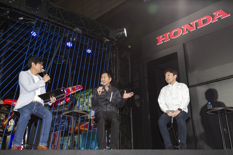 「東京オートサロン 2020」のホンダブースで1月12日に開催された「Modulo Xトークショー」