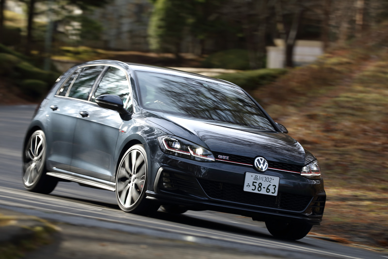 ゴルフ GTI パフォーマンスにも試乗