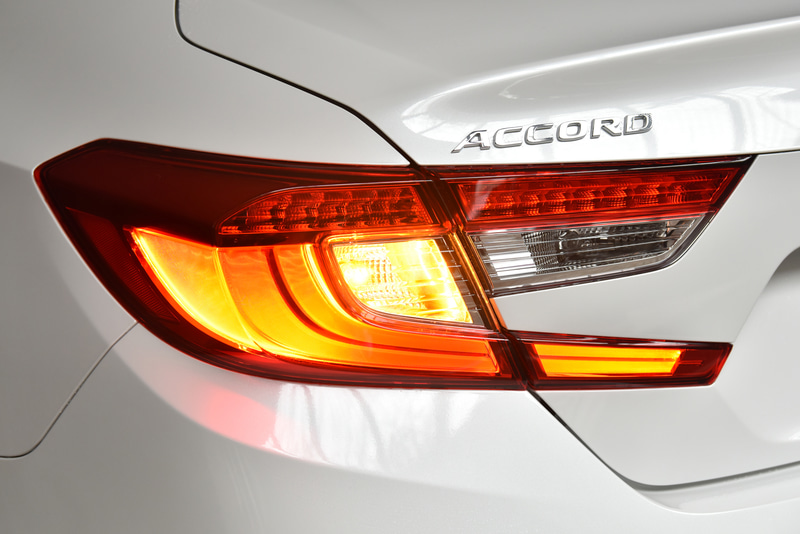 ウインカーを点灯