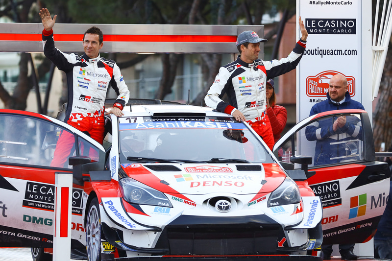 2020年 WRC開幕戦で2位表彰台を獲得したセバスチャン・オジエ/ジュリアン・イングラシア組