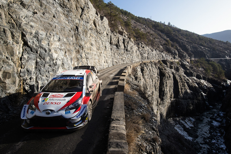 エルフィン・エバンス/スコット・マーティン組のヤリスWRC ＃33号車