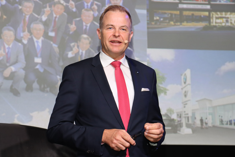 ビー・エム・ダブリュー株式会社 代表取締役社長 クリスチャン・ヴィードマン氏