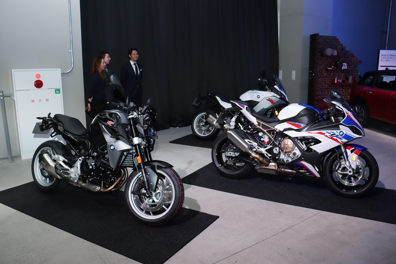 BMW Motorradでは3台を展示