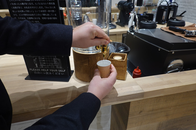 無料で飲める「宗一郎の水」