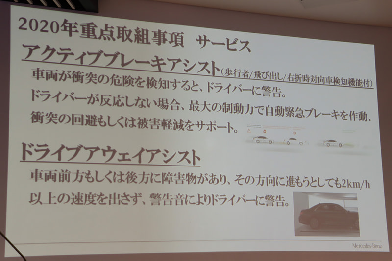 ペダル踏み間違い時に速度制限する「ドライブウェイアシスト」も採用