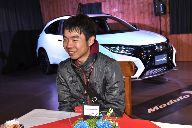 24歳と若い方だがすでに2台を乗り継いでいたりんりんさん。Car Watchが担当させていただいた方は二人ともこだわりがあって話の聞き甲斐のある方でした