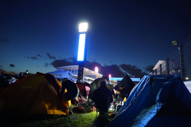 レーシングコースでキャンプできる「ル・マン式キャンプ」を今年も開催