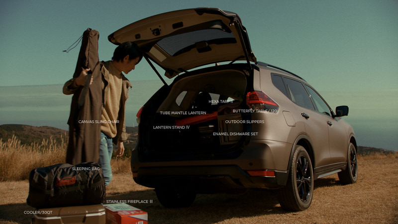 コールマンのアイテムをREMOTE WORK MODEL仕様にカラー変更。ラゲッジに満載する