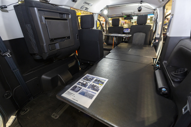 ベッドキットもオプション