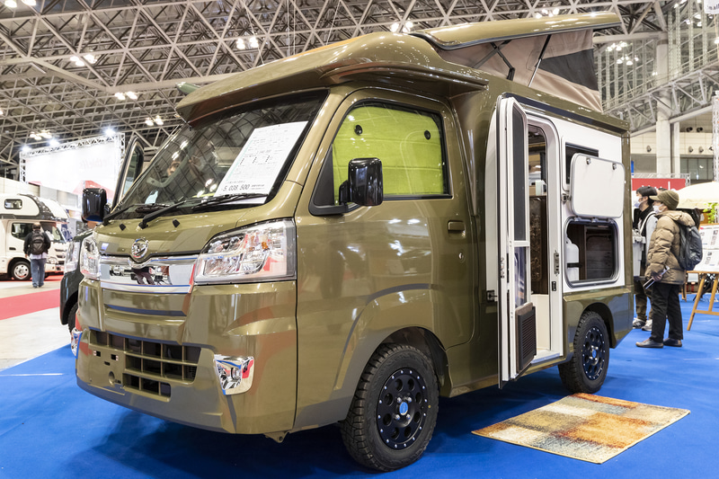 ハイゼットトラックをベースにしたバロッコ