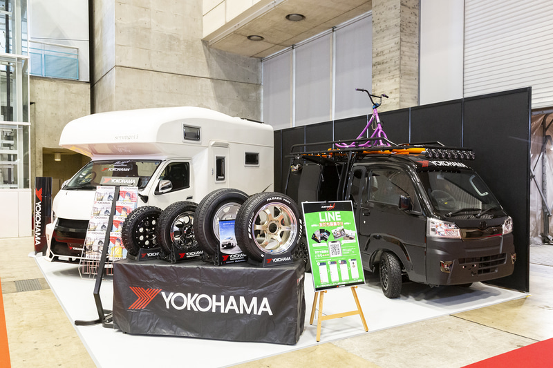 横浜ゴムブース