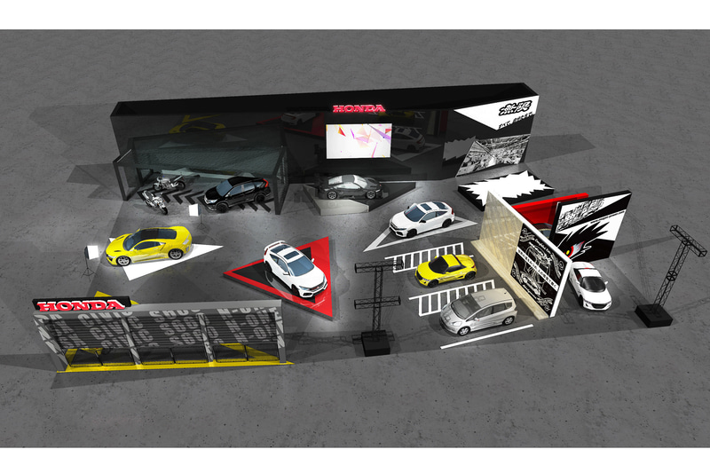 大阪オートメッセ 2020のホンダブースイメージ