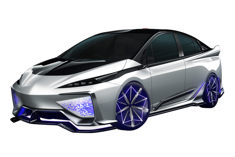 Ambivalent“RD”PRIUS PHV CONCEPTは、TRDの技術力とモデリスタのデザイン力を合わせて作り上げたコンセプトモデル。「プリウスPHV」という次世代のクルマを、両ブランドがさらに魅力的で先進的にドライビバビリティーの優れたクルマに仕上げた