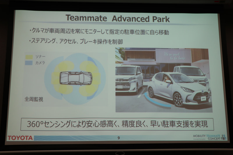 2月10日発売の新型「ヤリス」では、「交差点事故対応PCS」「トヨタ チームメイト アドバンスト パーク」をトヨタ車初採用