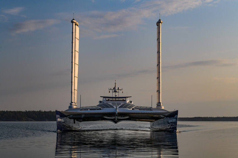 トヨタのFCシステムを搭載したエナジー・オブザーバー号は2月にサン・マロ港を出港し、大西洋と太平洋を横断する予定