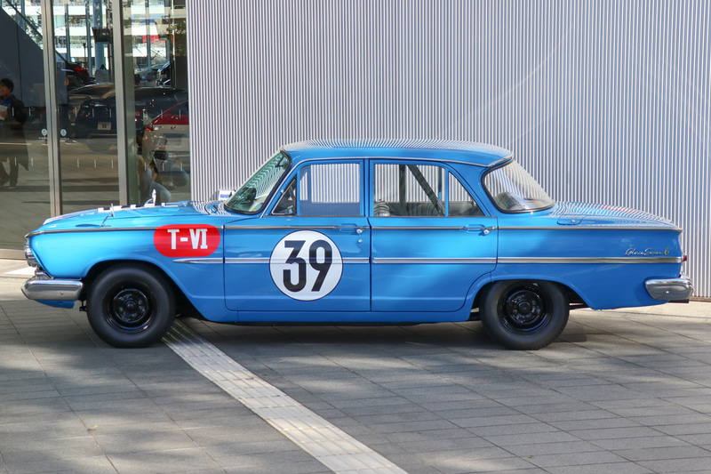 レストアが完了したプリンス グロリア スーパー6 第2回日本GP T-VIクラス優勝仕様