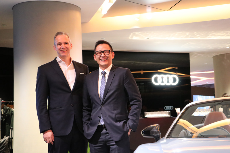 ノアック社長とチン氏