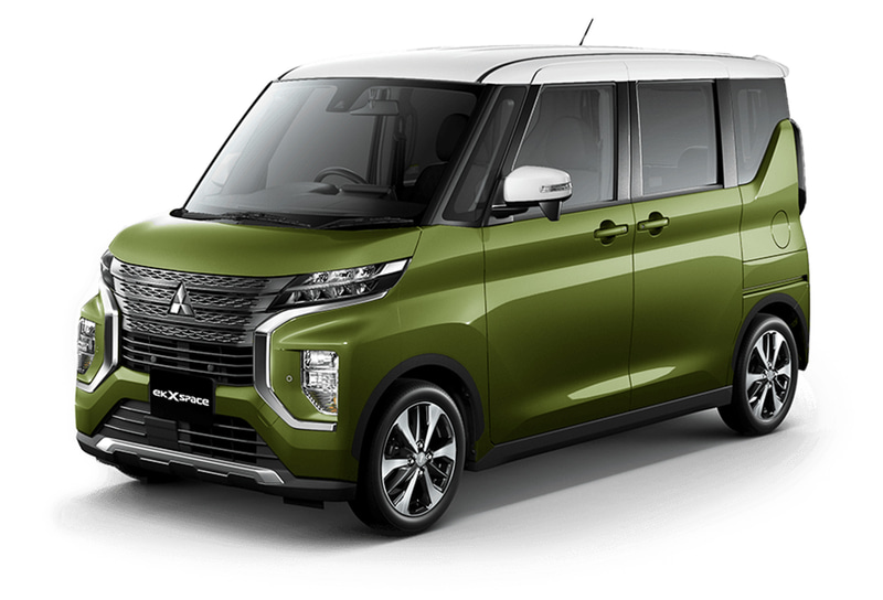 オリーブグリーン＋ホワイトルーフ