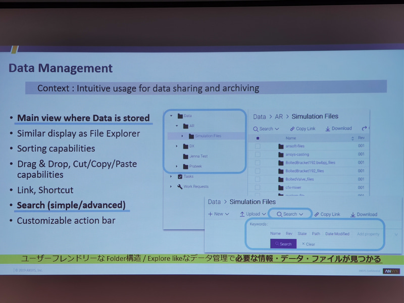 Minervaを説明するスライド