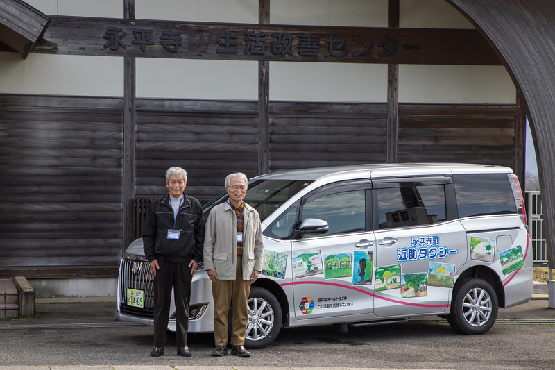 ドライバー代表としてお話を聞かせていただいたお2人。右が大谷進氏。左が伊東力雄氏