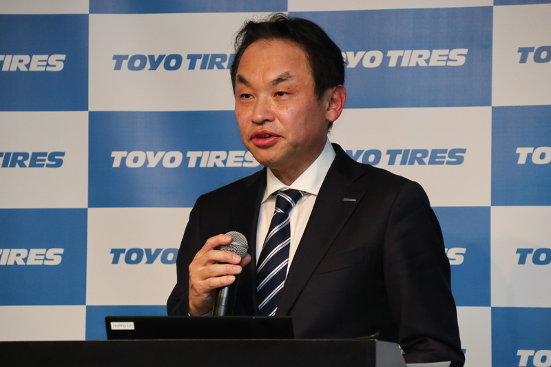 TOYO TIRE株式会社 執行役員 技術統括部門管掌 守屋学氏