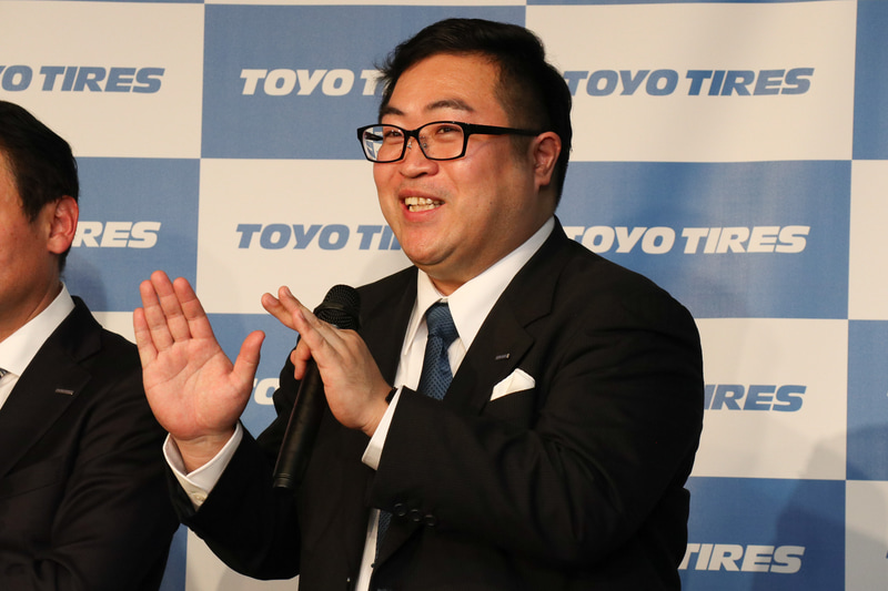 TOYO TIREの榊原氏
