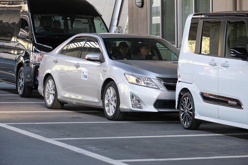 縦列駐車の講習も