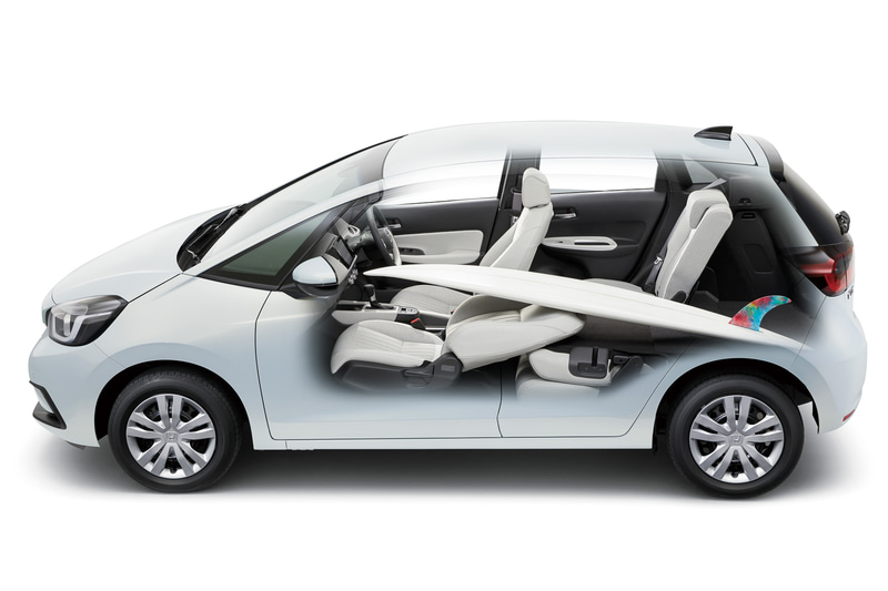 シートアレンジの「ロングモード」