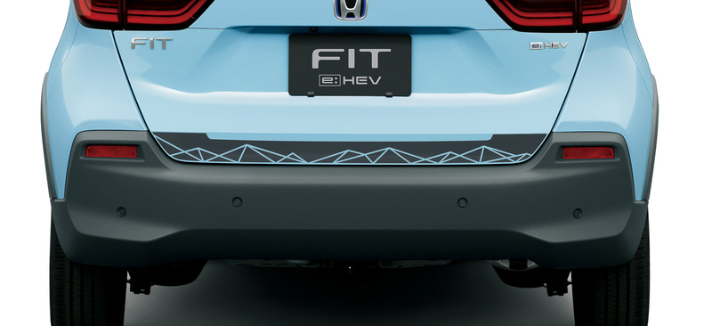 デカール テールゲート（ダークグレー）：7700円