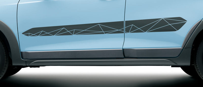 デカール ボディサイド（ダークグレー）：1万7600円