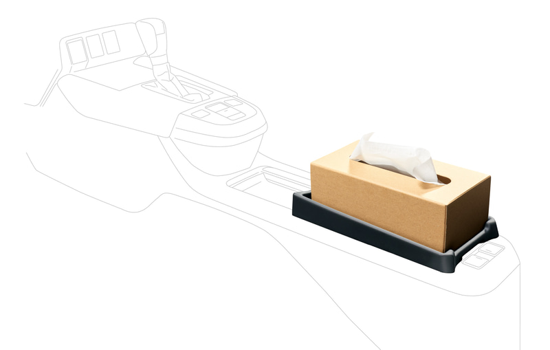 コンソール ティッシュボックストレイ：3300円