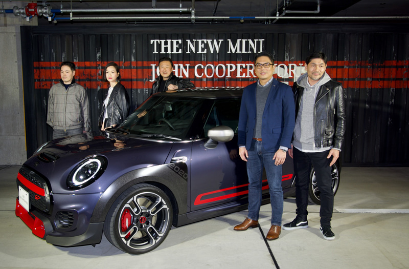 新型「MINI ジョン・クーパー・ワークス GP」を日本初公開