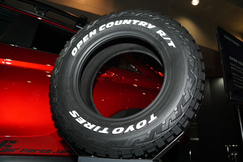 ホワイトレター「OPEN COUNTRY R/T」の235/70R16 106Qサイズ